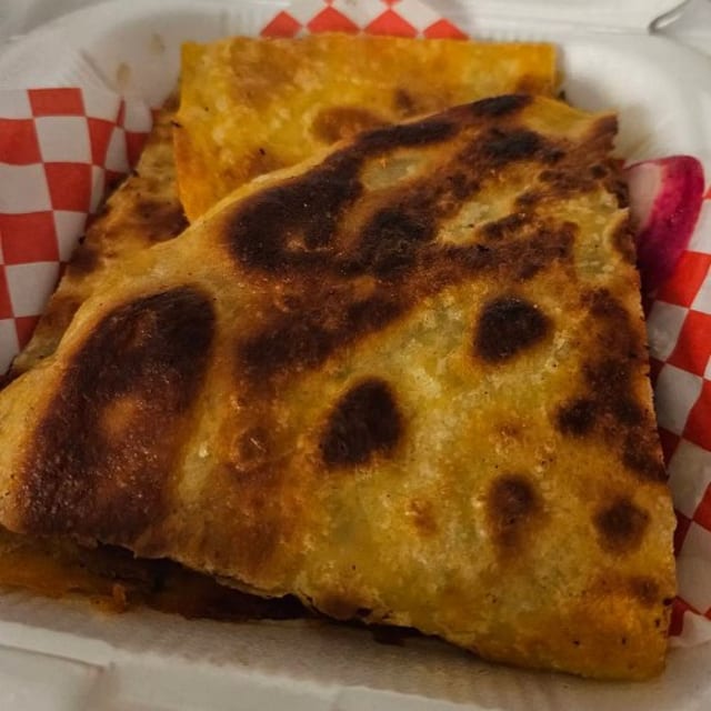 Quesadillas Chorizo.