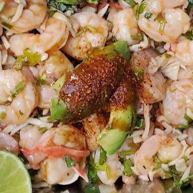 Hoden De Ceviche De Camaron.